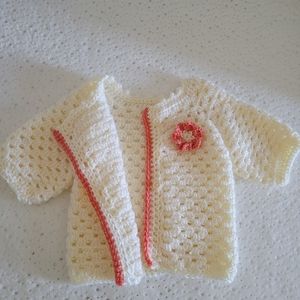 Beautiful Crochet Baby Sweater